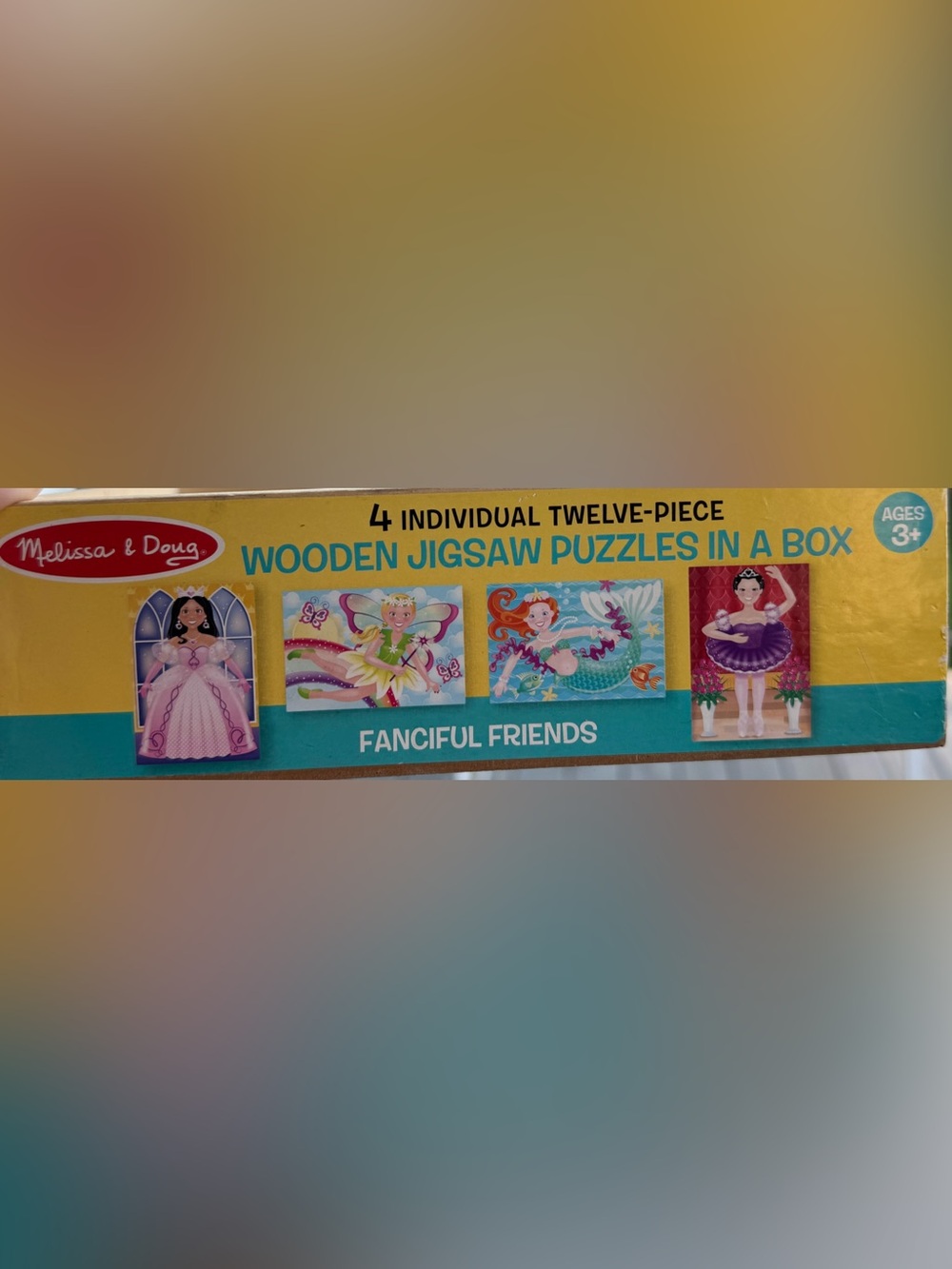 Melissa & Doug Fairy, Princess, Ballerina and Mermaid Puzzle Set